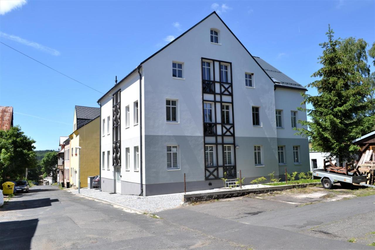U Zlate Brizy Krusne Hory - Erzgebirge Lägenhet Horní Blatná Exteriör bild
