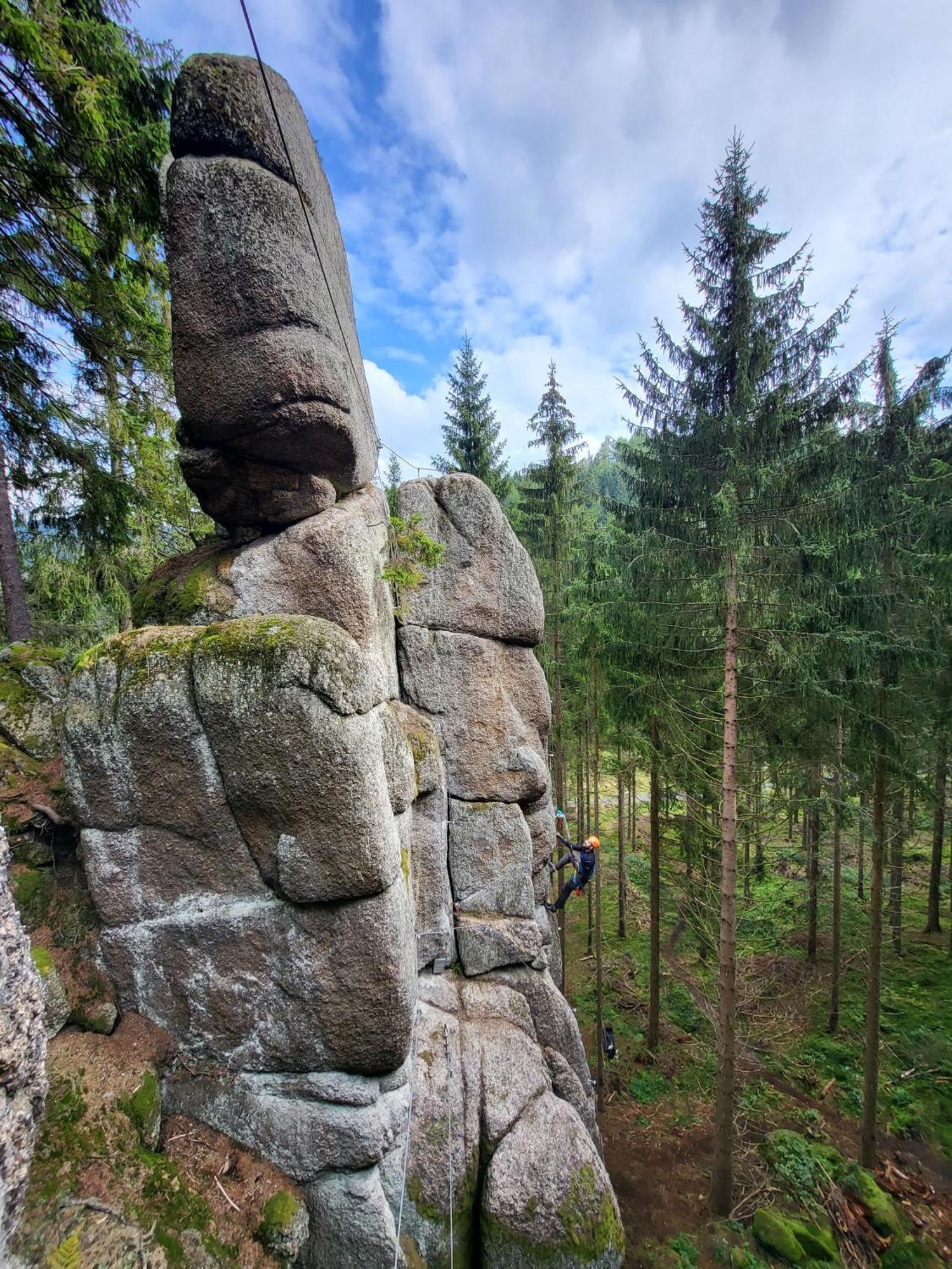 U Zlate Brizy Krusne Hory - Erzgebirge Lägenhet Horní Blatná Exteriör bild